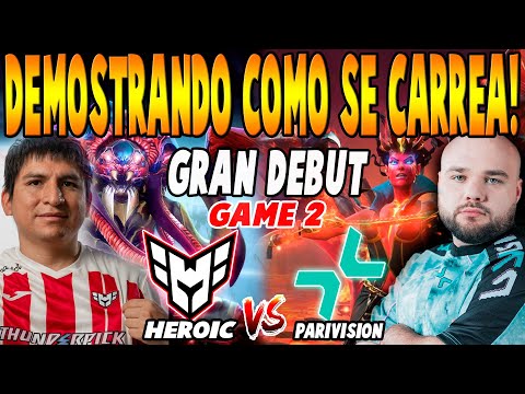 HEROIC vs PARIVISION [GAME 2] BO3 - GRAN DEBUT "WISPER vs SATANIC" - THE INTERNATIONAL 2025 DOTA 2