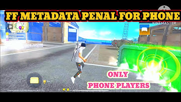 FF  METADATA PENAL 👽 FOR MOBILE || FREE FIRE PENAL 😱#freefire #viralvideo #viral 
