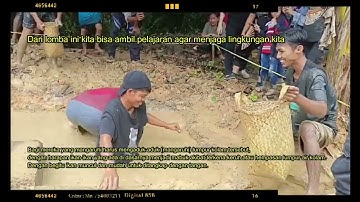 Lomba Nangkap Ikan cara tradisional suku Dayak Kalimantan Tengah Kabupaten Murung Raya  "Mangaruhi"