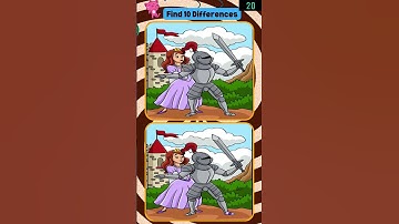 Are You a Focus Master ? Find 10 Differences Before the Timer Ends #puzzlechallengeusa #shorts
