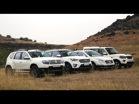 Compact SUVs Shootout | Creta vs S-Cross vs Duster vs Scorpio | ZEEGNITION Comparison Compact SUVs Shootout | Creta vs S-Cross vs Duster vs Scorpio | ZEEGNITION Comparison