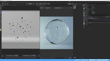 Tips Cinema 4D:  Beautifull Water Bubble