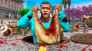 CAZANDO AL COCODRILO EN GTA 5