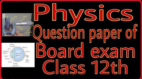 physics question paper of board exam 2020  #physicssamplepaperclass12