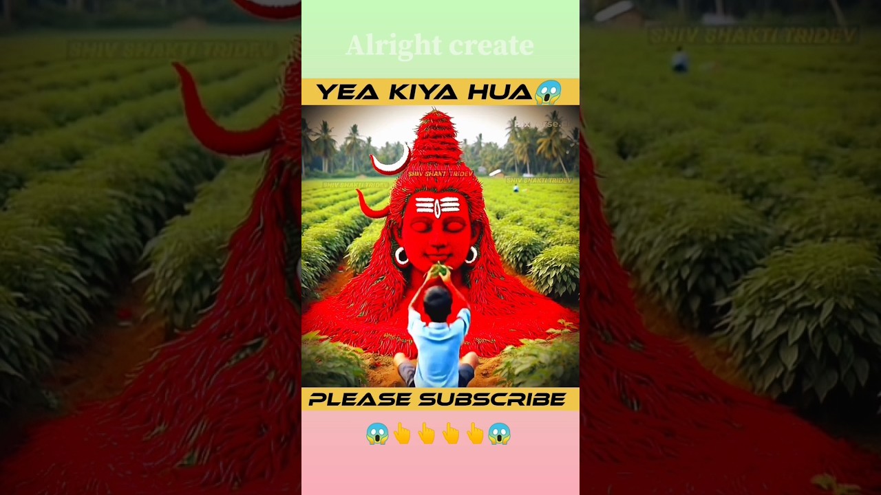 "Unbelievable Shiva Formation in the Field – What Just Happened? 😱" 