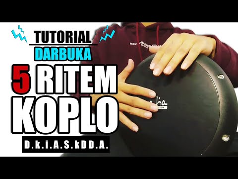 5 JENIS RITEM KOPLO TANPA ROLL, HARUS BISA!!! |Tutorial Darbuka Sholawat