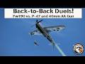 Fw190 vs. a P-47 and face-to-face with an AA gun!