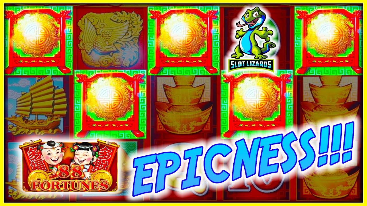 xóc đĩa 123b ACTION PACKED HUGE WIN! HUNTING THE MAXED 20K GRAND JACKPOT! 88 Fortunes Slot