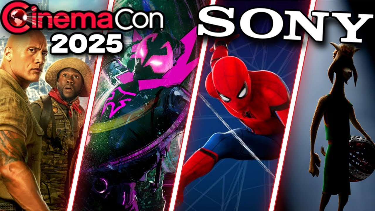 Sony CinemaCon (2025) Spider-Man 4 Title, Beyond Spider-Verse First Look, Jumanji 3