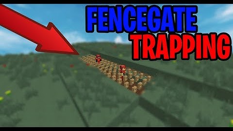 INSANE FENCEGATE TRAP KILLS A WHOLE FACTION (LIVING WITH TRAPPERS) | FaithfulMC #1