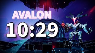 Solo //NODE.OVRD.AVALON// Speedrun WR in 10:29