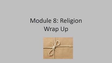 Module 8 Wrap Up