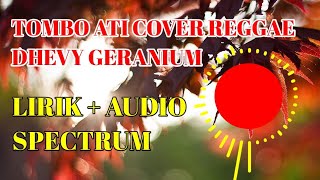 Tombo Ati cover Reggae - Dhevy Geranium | Lirik   Spectrum Audio