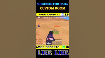 Bgmi Custom Room 💥 #shorts #bgmi #tournament