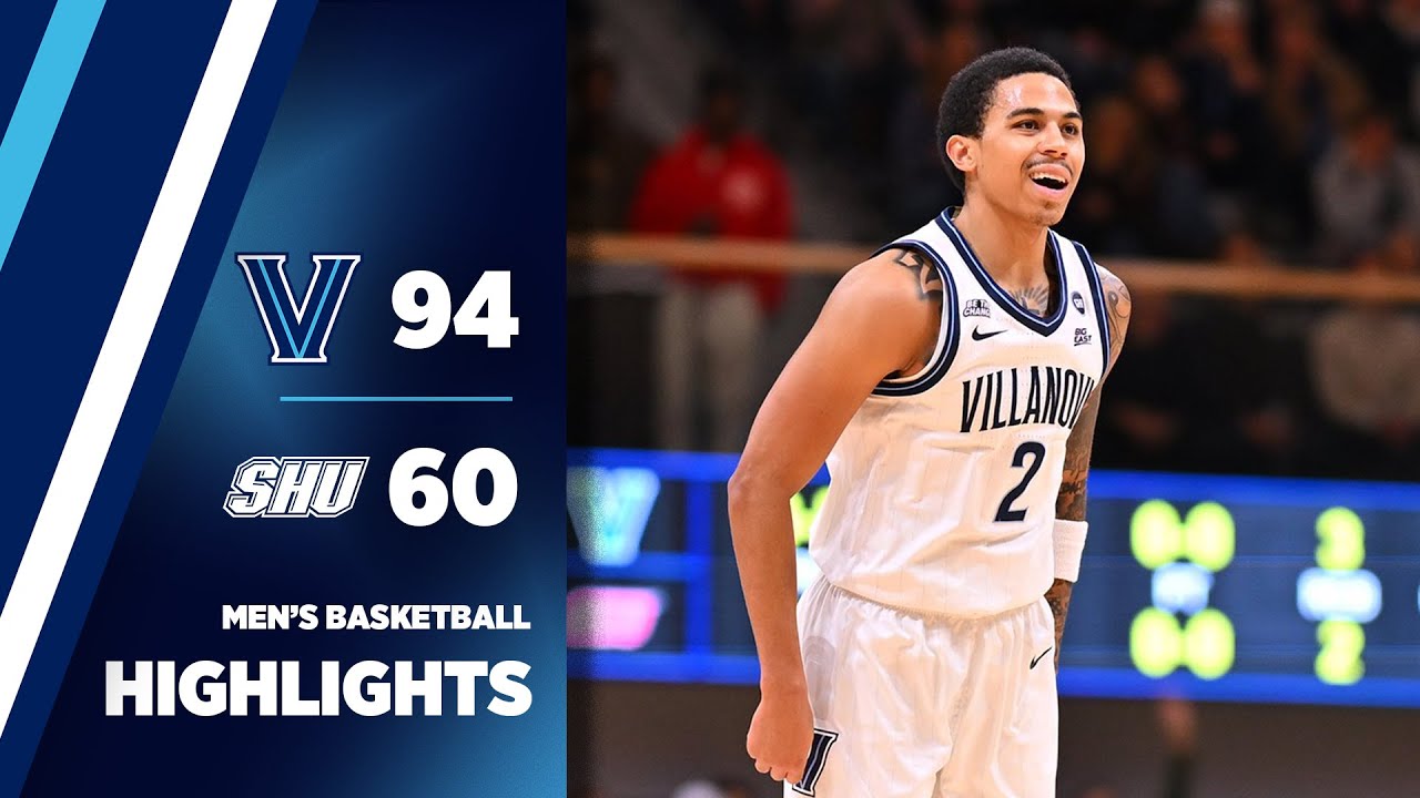 Holy Rams Men's Basketball - Highlights vs. Sacred Heart - YouTube
