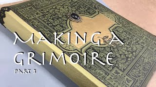 ?‍♀️ Making a Grimoire part 3 - continue with the spine ✂️