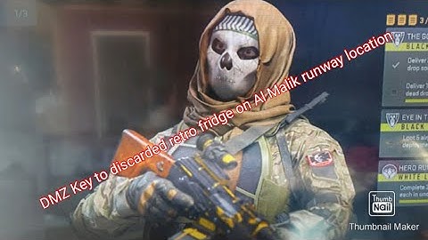 DMZ Key to retro fridge discarded on Al Malik runway location