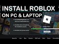 How to Download Roblox on Laptop & Pc - Install Roblox on Windows 8, 10, 11 Computer
