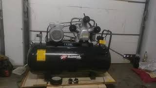 Unboxing Kompresor Kowal 200L 230V