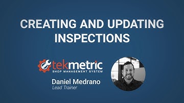 Building and Updating Custom Inspections