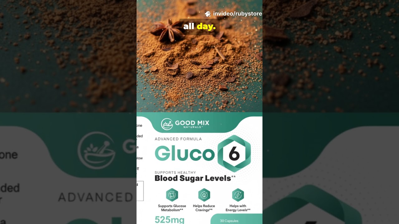 Steady Energy, Smarter Living — Meet Gluco6