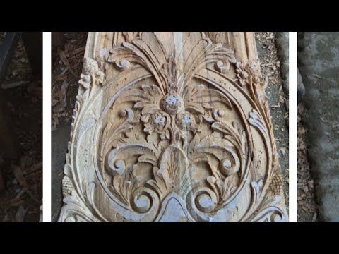 proces-hand-carving-wood-||-joglo-carving-||-part-2-||-router-and-hand-work