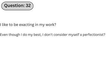 USPS 476 Mail Processor | Q32: I like to be exacting in my work? Even though I do my best