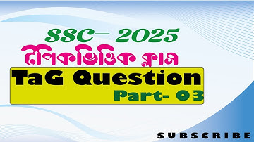 Tag question part 3|| Best video on Tag|| Easy way of learning grammar