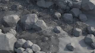 River Water Simulation in Houdini
