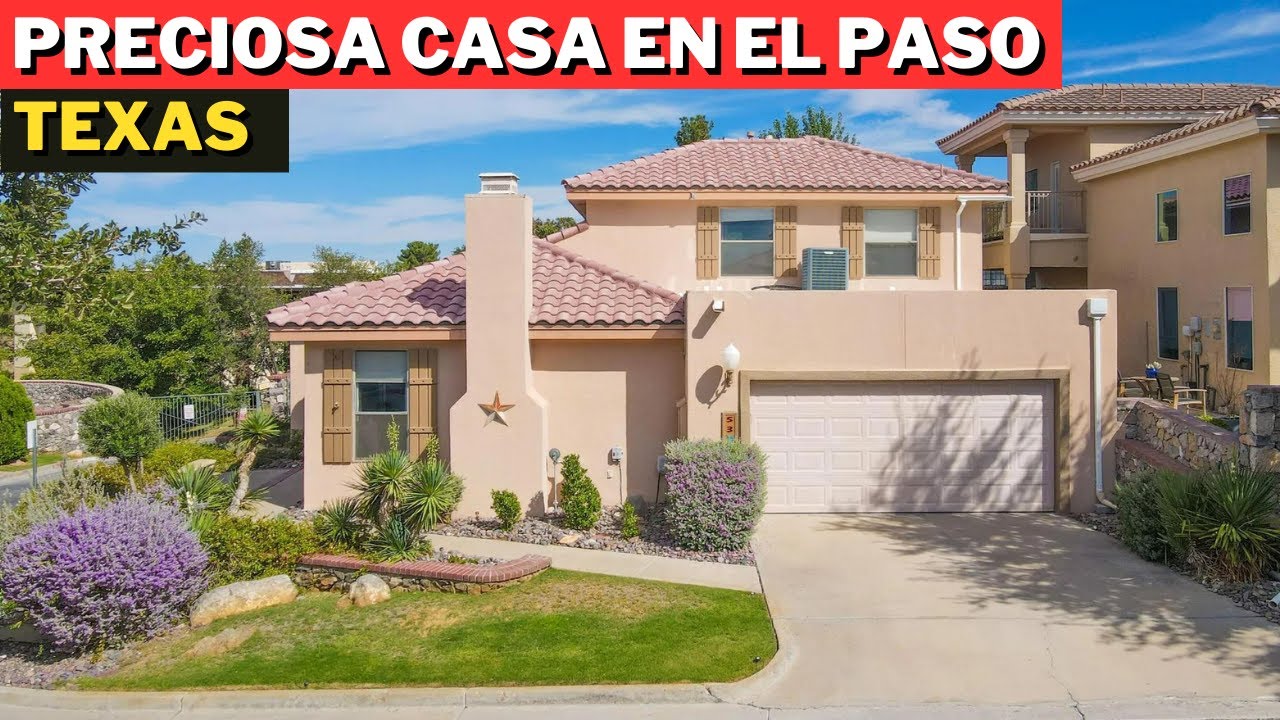 Casas De Venta En El Paso Tx Baratas