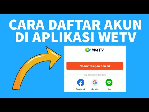 Cara Daftar Akun di Aplikasi WeTV