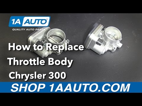 How to Replace Install Throttle Body 2006 Chrysler 300 Buy Quality Auto Parts at 1AAuto.com