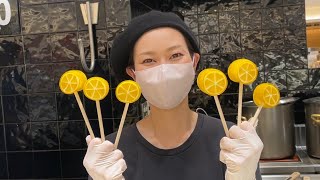 [Manufacturing scenery] How to make the best salt lemon candy in history of "Papabubble"