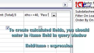 Prepare Result Sheet in MS Access   How to Prepare Result Sheet in MS Access   Jeshob S