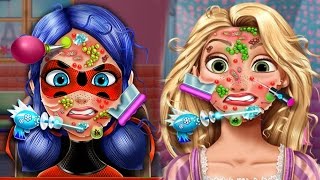 Rapunzel & LadyBug  Skin Doctor - Best  Doctor Games - Best Girls And Kids Games HD 2016 screenshot 2
