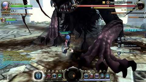 dragon nest manticore(hell) duo lv. 40 pall&merc part 2