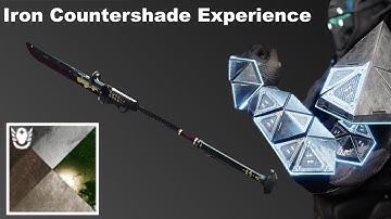 Iron Counter shade Experience - Destiny 2