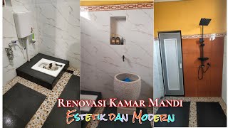 Download lagu Renovasi Kamar Mandi Jadul menjadi estetik || Makeover kamar mandi jadi mewah