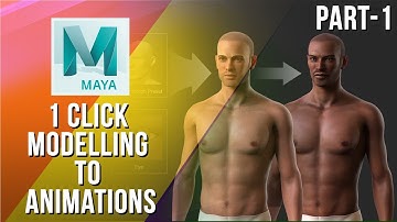 Create Maya 1 click Animations For beginner Part_1 || Praveer das|| Tutomator