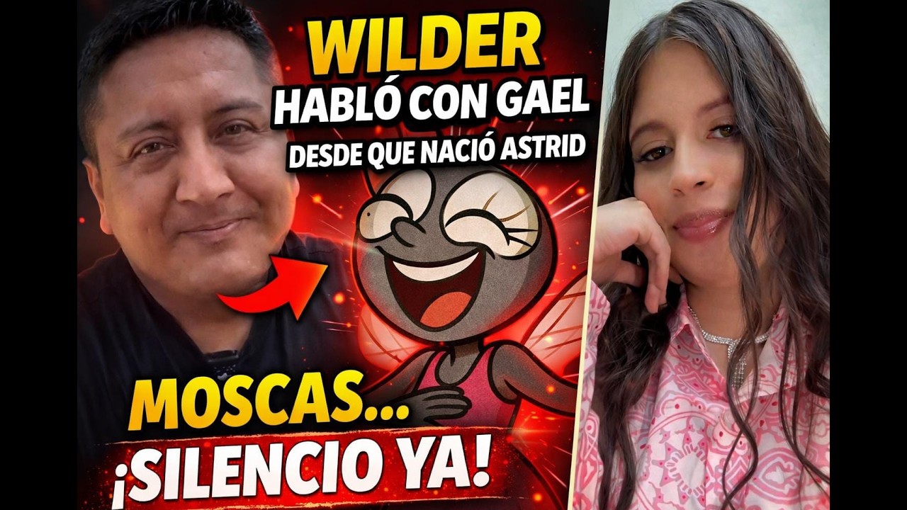 Wilder revela que habló con Gael desde que nació Astrid y él lo tomó feliz; moscas, silencio ya
