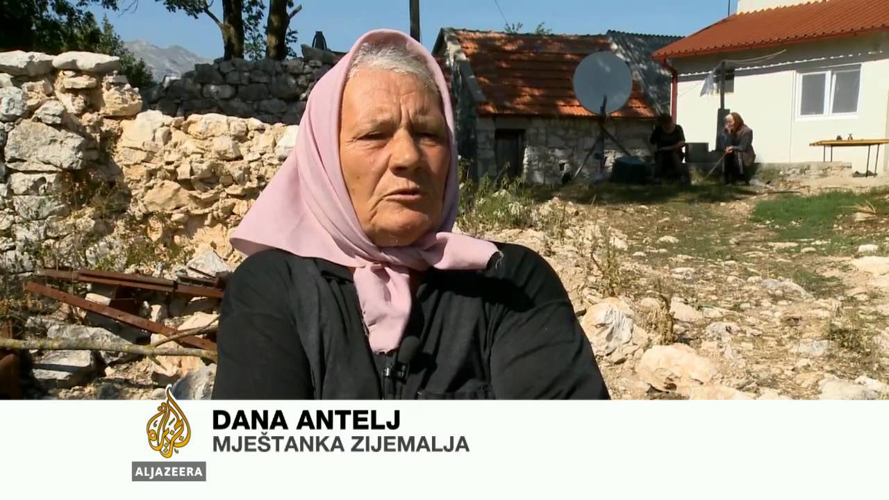 أضرار ناجمة عن حريق في شرق موستار - قناة الجزيرة البلقان
