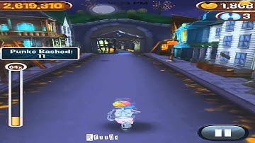 Angry Gran Run : Bones Character Gameplay