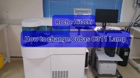 Roche Cobas C311 Halogen Lamp Change | How to change C311 Lamp