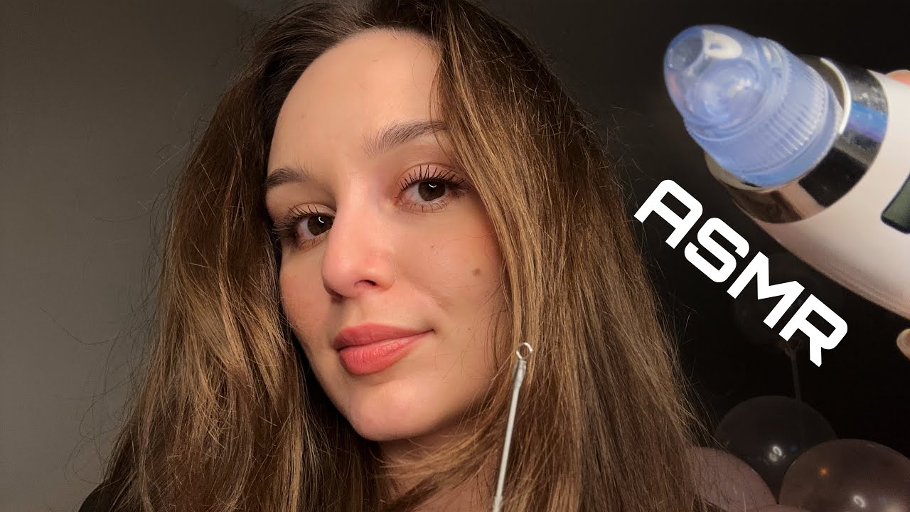 АСМР| ЧИСТКА ЛИЦА У ПОДРУГИ