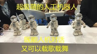 智能机器人，多才多艺，既能人机对话，又可以载歌载舞