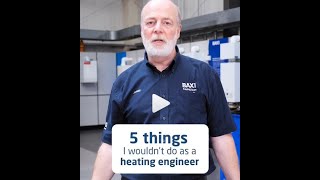 Five things not to do as a plumbing and heating engineer