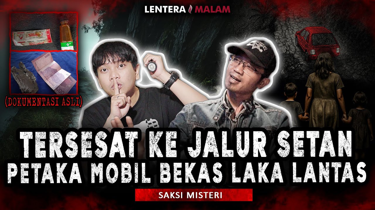 SEREM BANGET ASLI‼️ NAIK MOBIL BEKAS LAKA LANTAS DIBAWA TERSESAT KE JALUR SETAN 😨