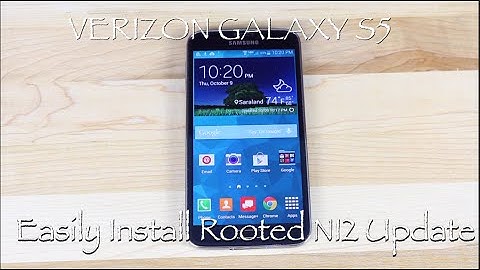 Verizon Galaxy S5 Easiest Install NI2 Rom OTA Update With Root