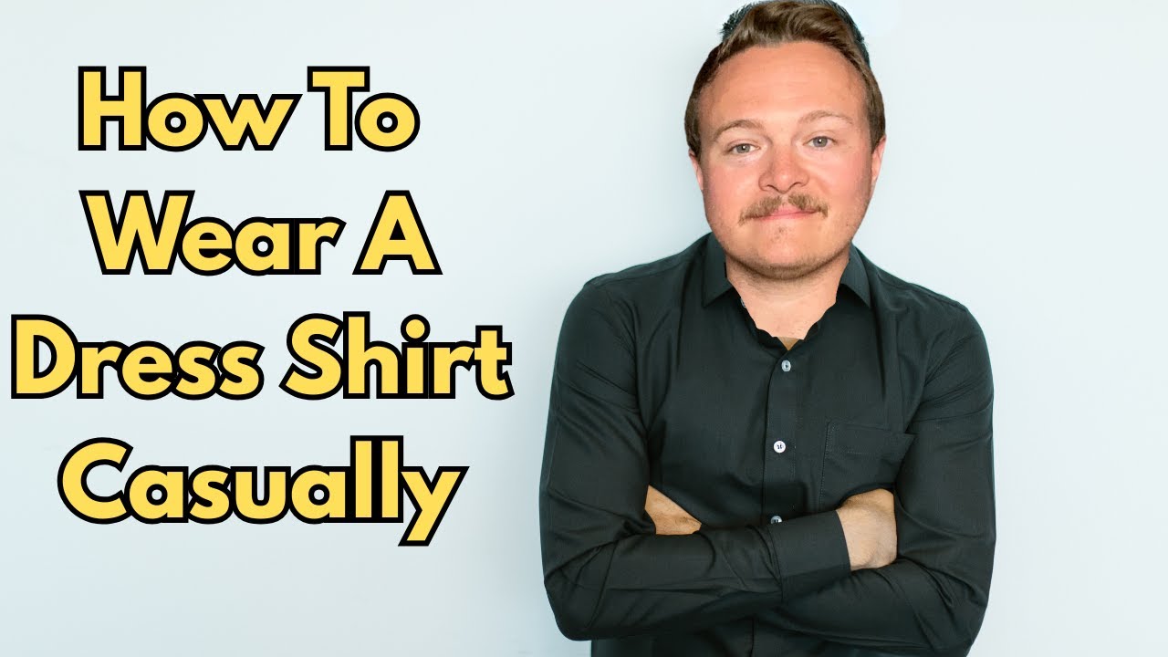 can you wear a dress shirt casually Can You Wear a Dress Shirt With Jeans? A Full Exploration