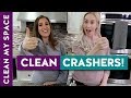 Clean Crashing My Friend's House!!! (Melissa Maker & Elle Lindquist)